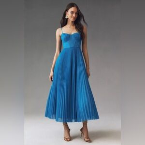 Hutch Vibrant Blue Midi Dress